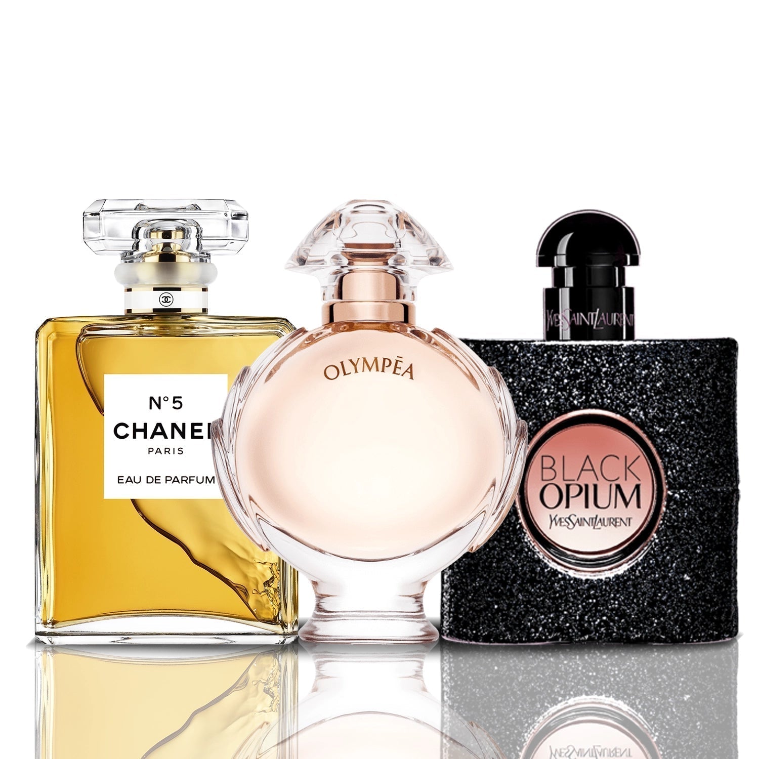 Set 3 Profumi | Black Opium · Chanel N°5 · Olympéa