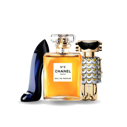 Set 3 Profumi | Good Girl · Chanel N°5 · Fame